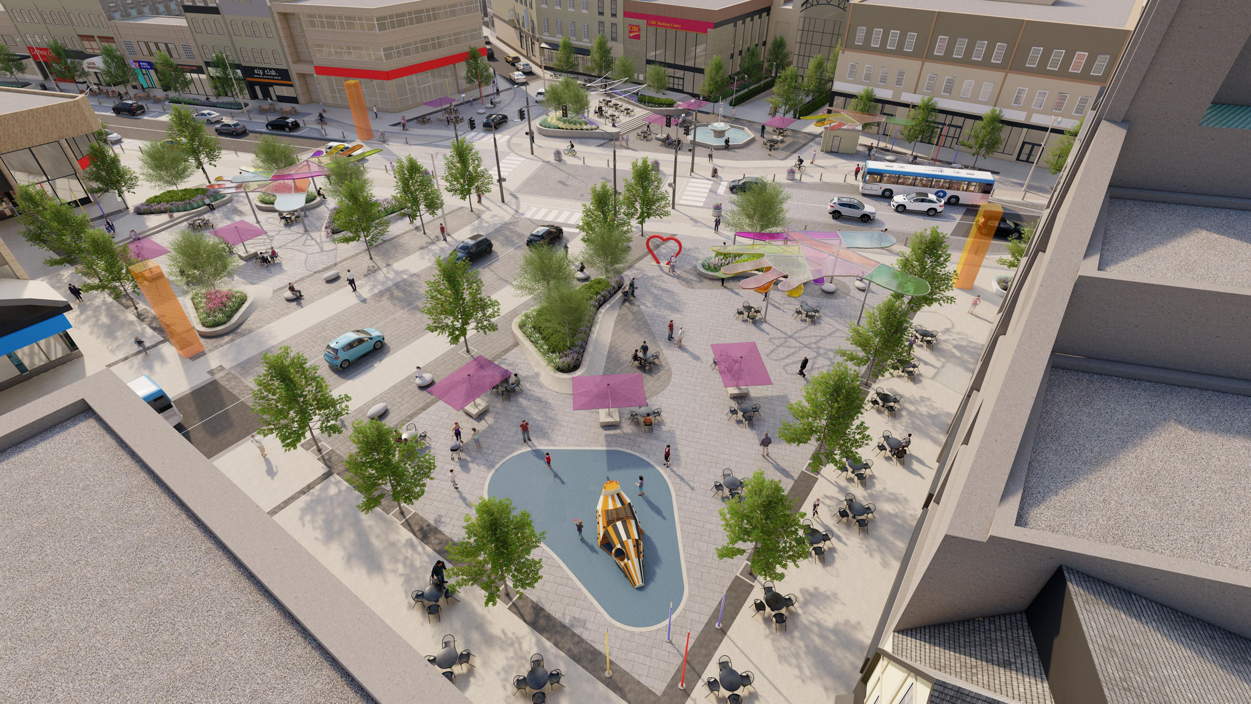 Proposed Design for St. George's Square